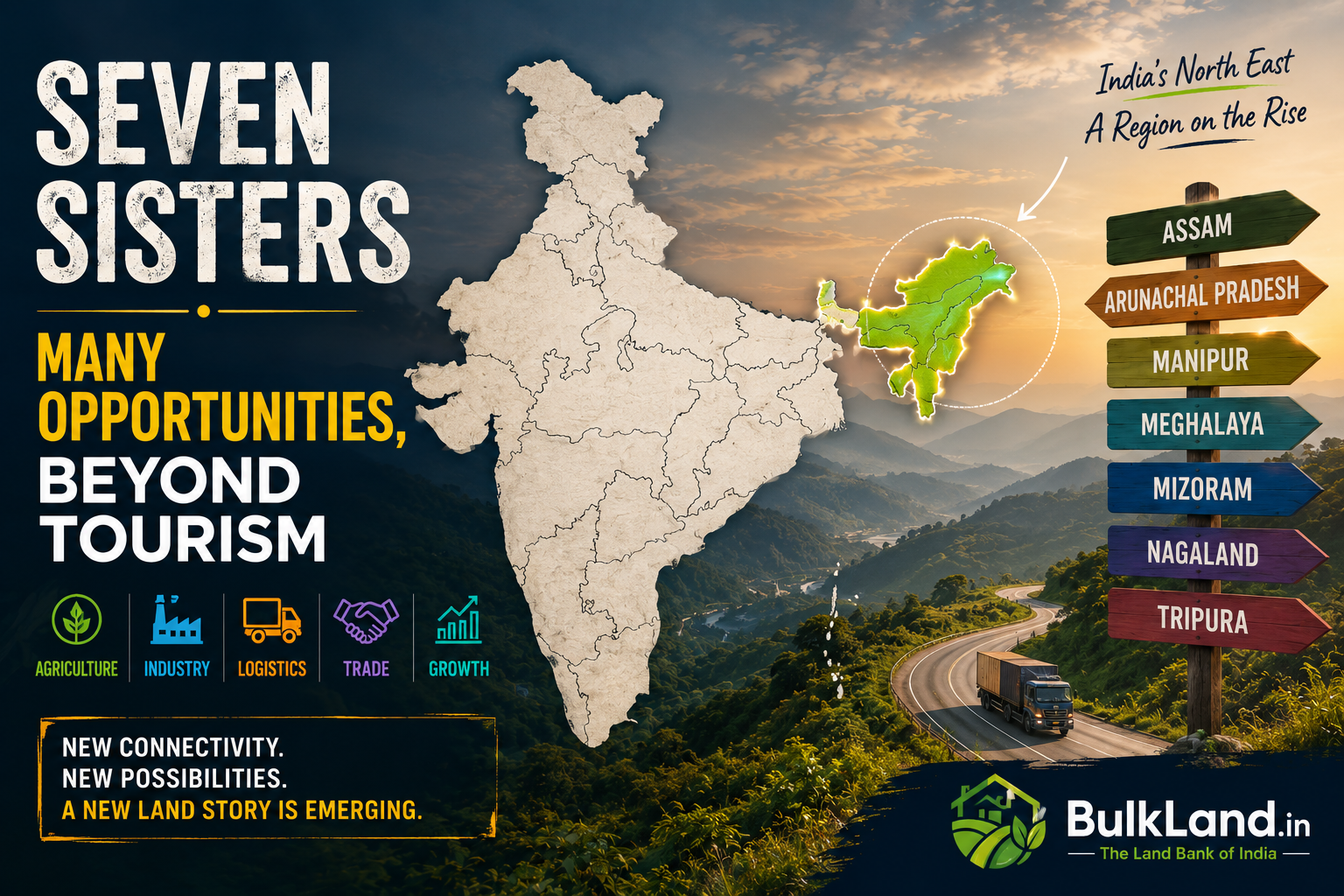 Seven Sisters — Many Opportunities, Beyond Tourism