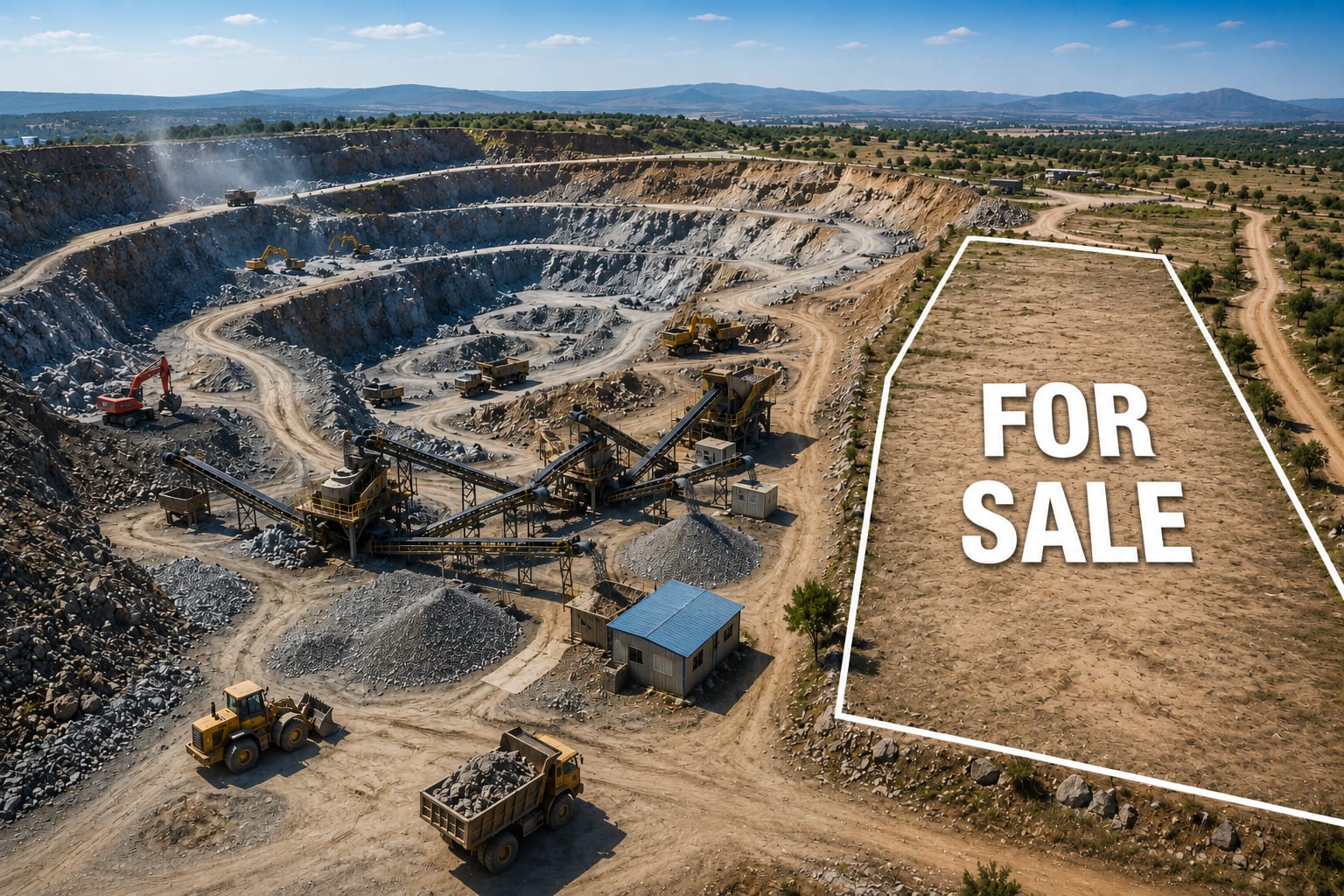 33 Bigha Black Trap Stone Mining Land for Sale | 13.07 Acres | Investment Opportunity